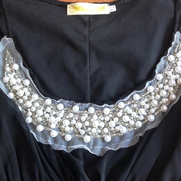 Embellished black dress/tunic - Picture 2 of 7